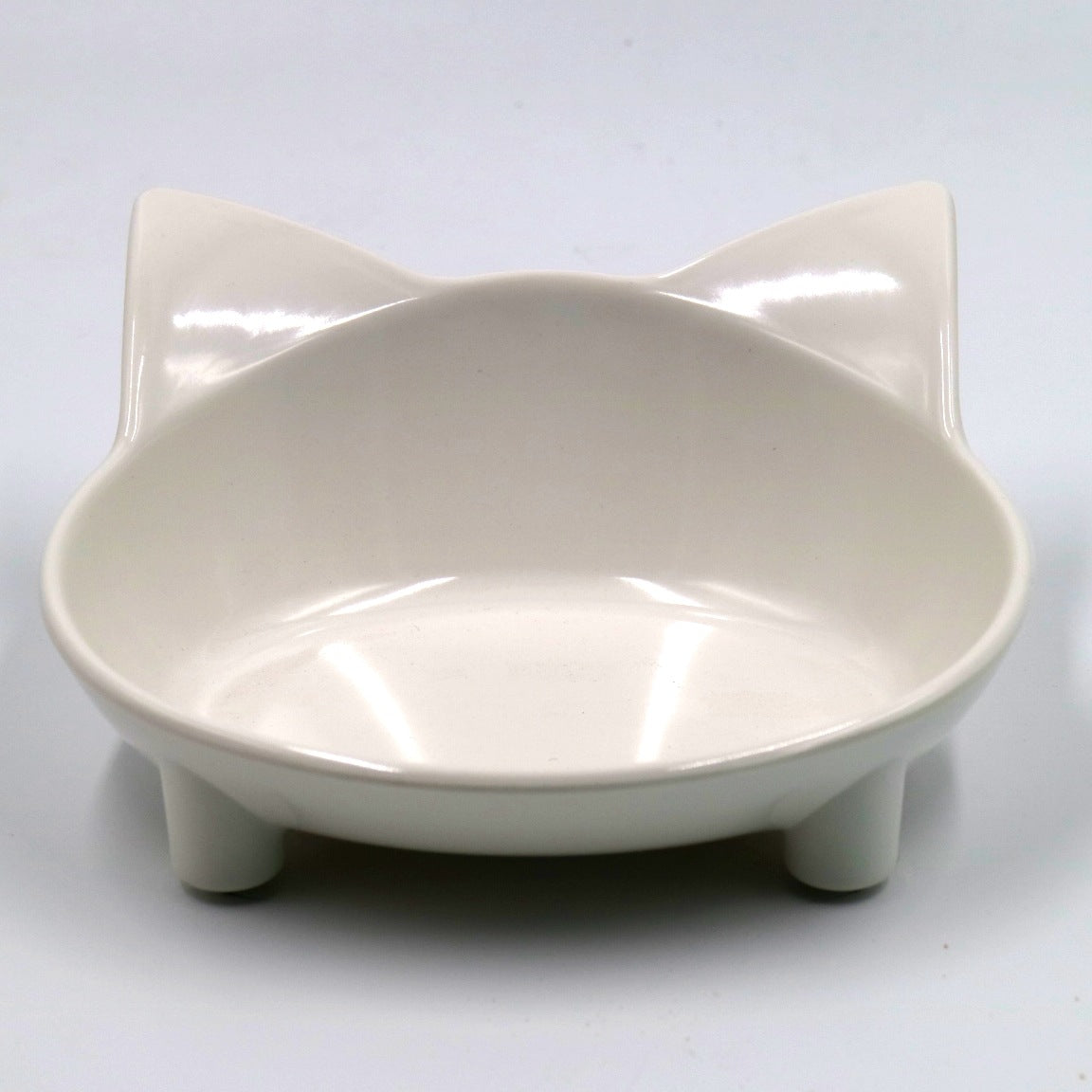 Melamine Cat Bowl with Raised Feet for Neater Feeding