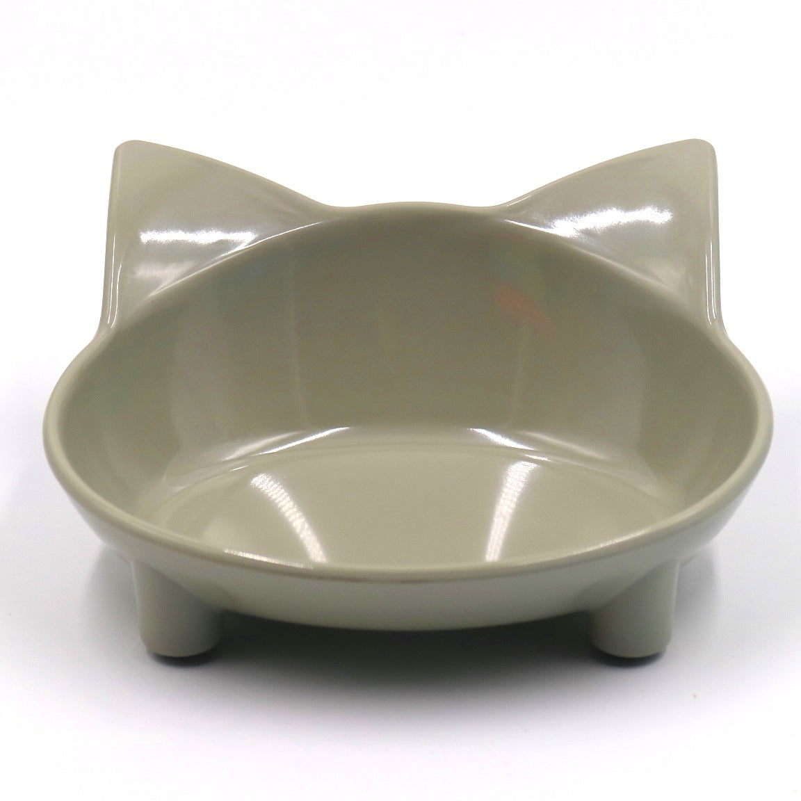 Melamine Cat Bowl with Raised Feet for Neater Feeding