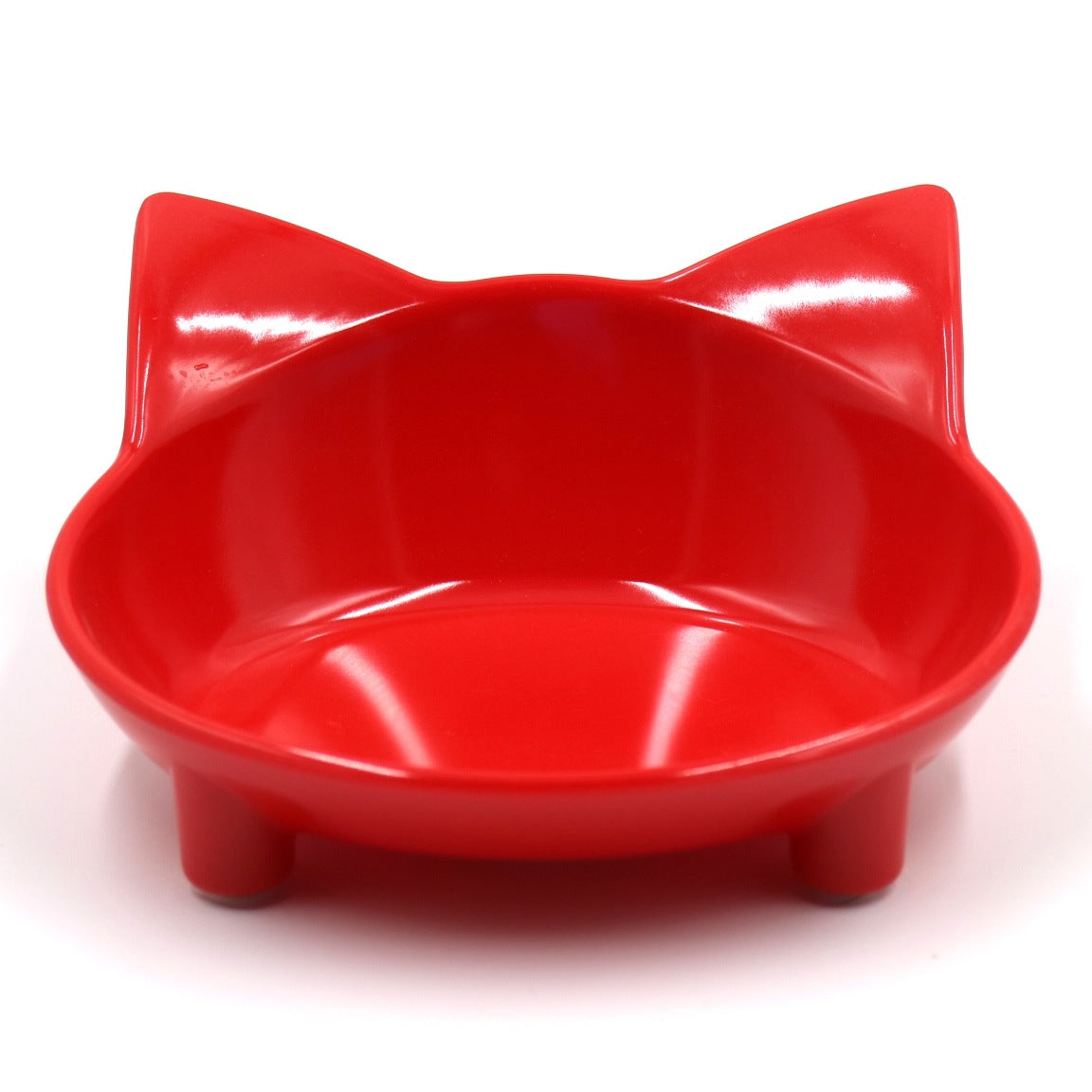 Melamine Cat Bowl with Raised Feet for Neater Feeding