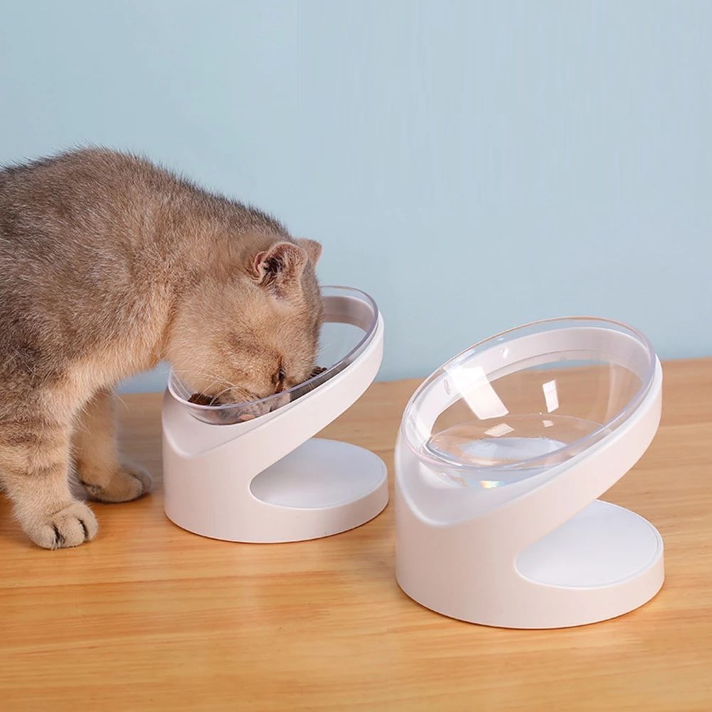 Elevated Cat Food Bowl for Comfortable Feeding Posture