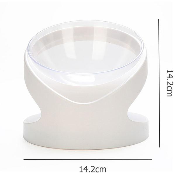 Elevated Cat Food Bowl for Comfortable Feeding Posture
