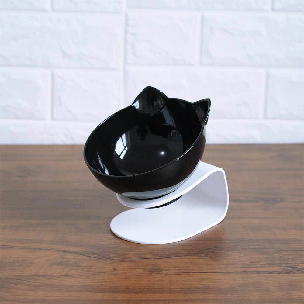 Raised Pet Feeding Bowl for Cleaner, Comfier Daily Meals