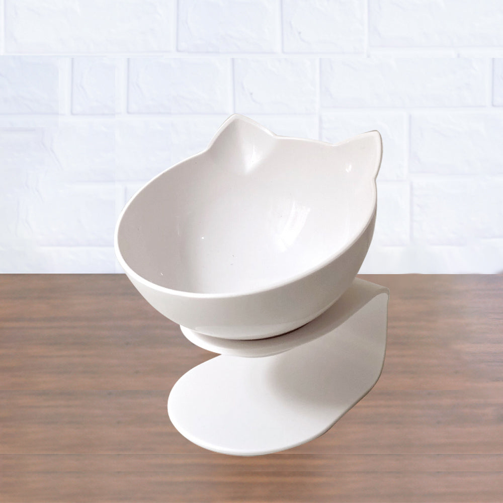 Raised Pet Feeding Bowl for Cleaner, Comfier Daily Meals