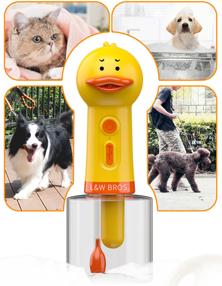 Pet Bubble Maker for Dense Foam and Easier Pet Baths