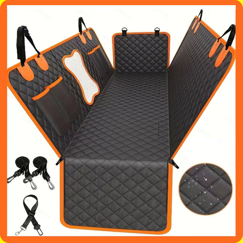 Waterproof Pet Car Seat Cover for Full-Coverage Protection