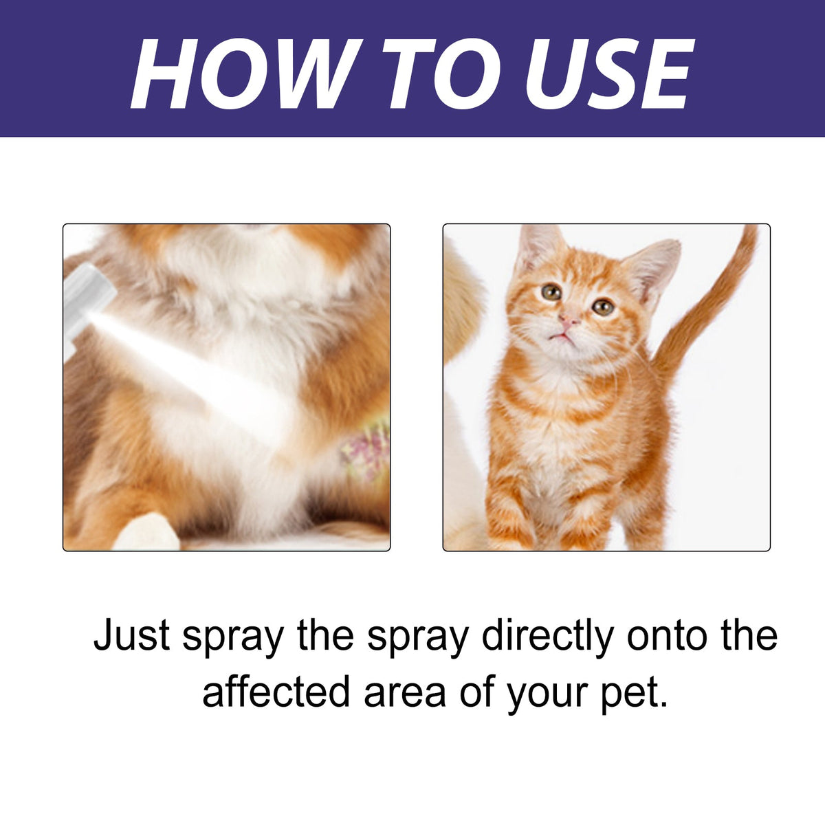 Pet Skin Care Spray for Itchy Skin & Minor Wound Support