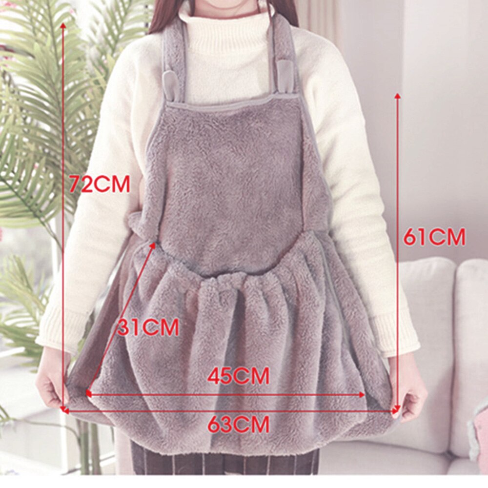 Plush Cat Carrier Apron for Hands-Free Cozy Comfort