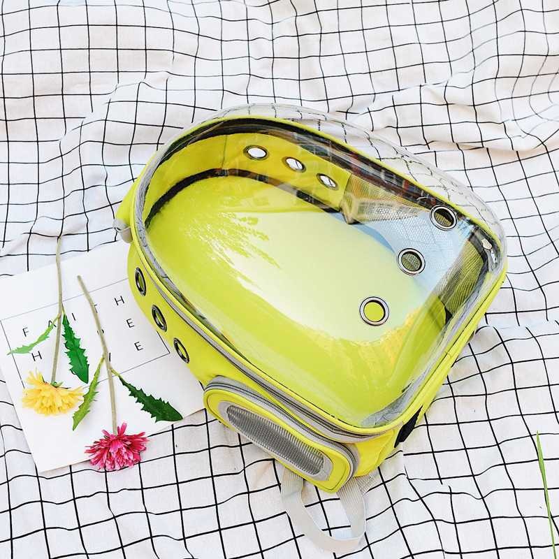 Transparent Cat Carrier Backpack for Hands-Free Travel