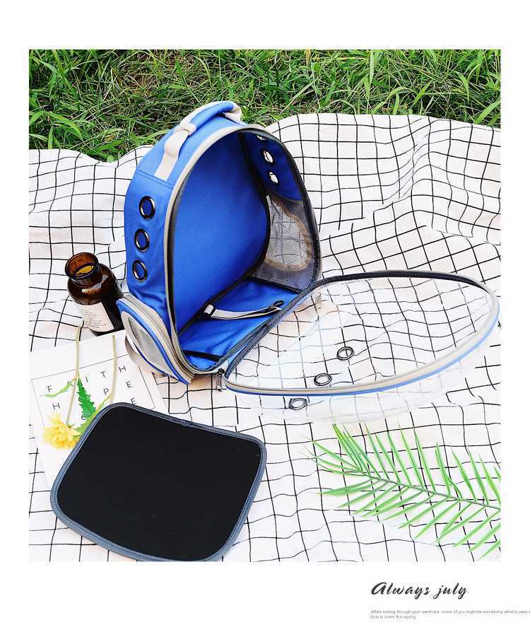 Transparent Cat Carrier Backpack for Hands-Free Travel