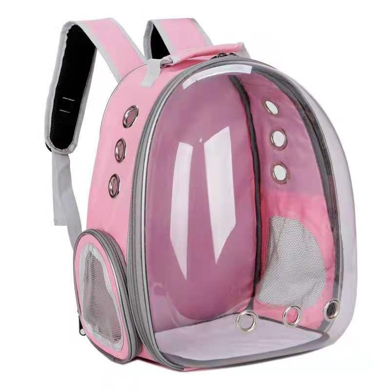 Transparent Cat Carrier Backpack for Hands-Free Travel