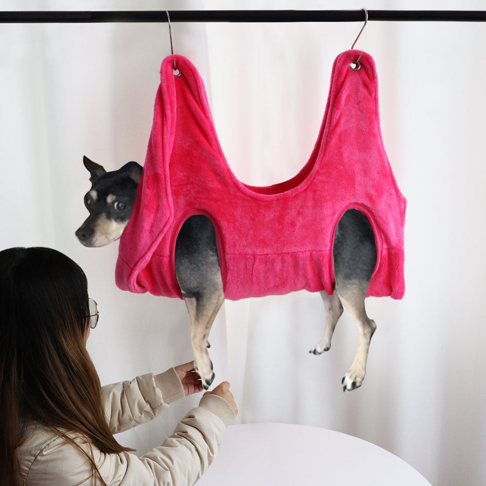 Cat Grooming Hammock for Easier Nail Trimming