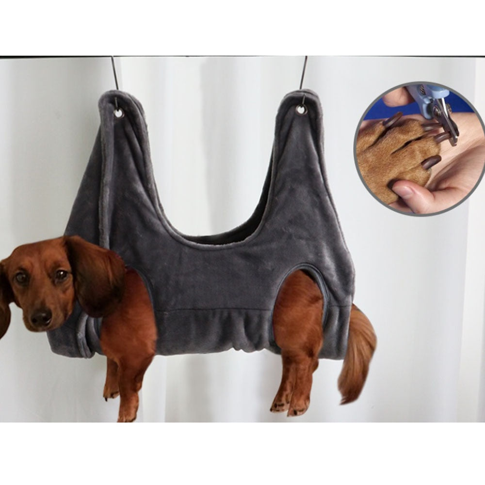 Cat Grooming Hammock for Easier Nail Trimming