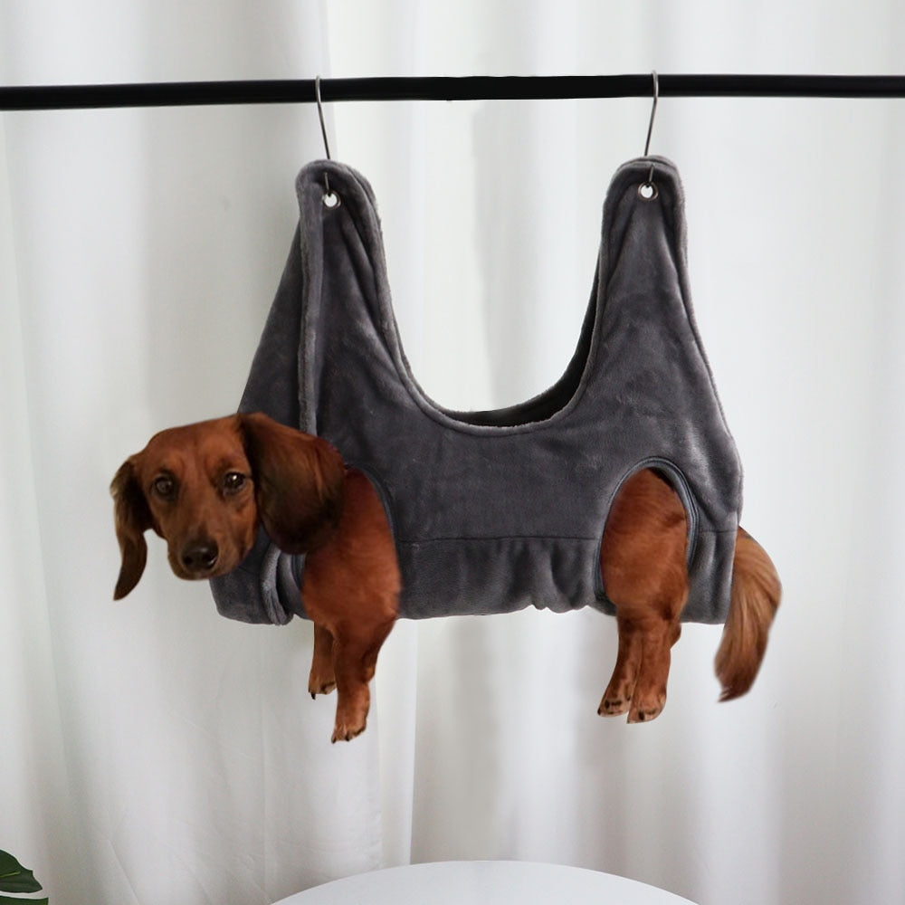 Cat Grooming Hammock for Easier Nail Trimming