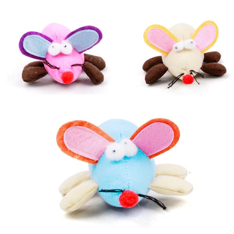 Interactive Plush Cat Toy Mouse for Daily Chase Play