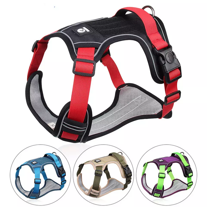Large Dog Chest Harness for Secure, Padded Control