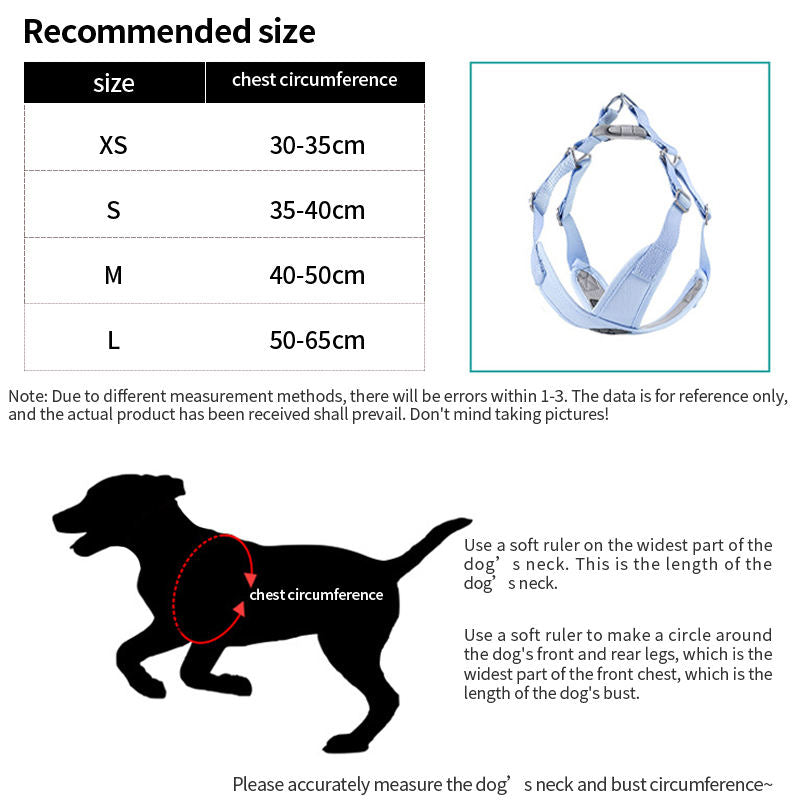 Adjustable Dog Harness for Comfortable Daily Walks
