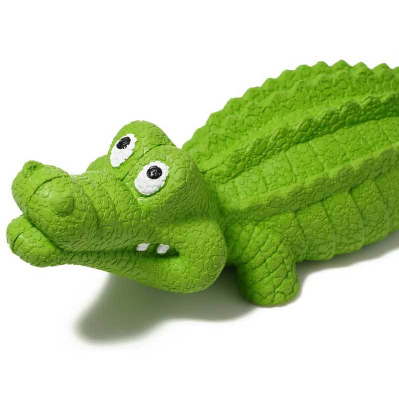 Crocodile Dog Chew Toy for Engaging Squeaky Play