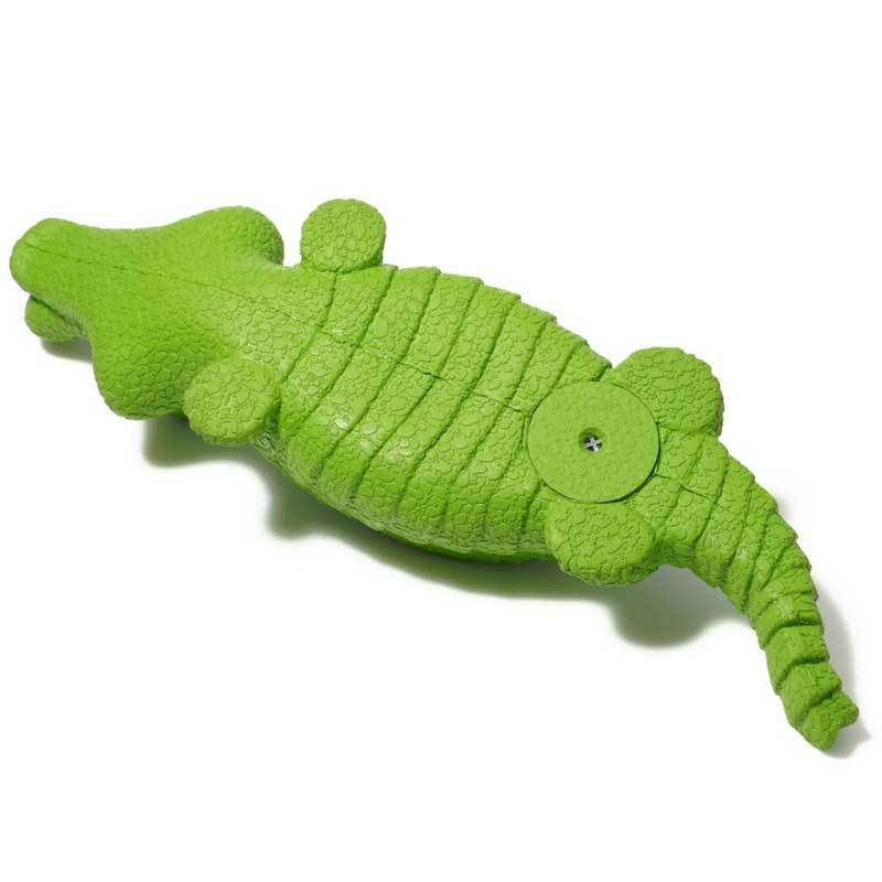 Crocodile Dog Chew Toy for Engaging Squeaky Play