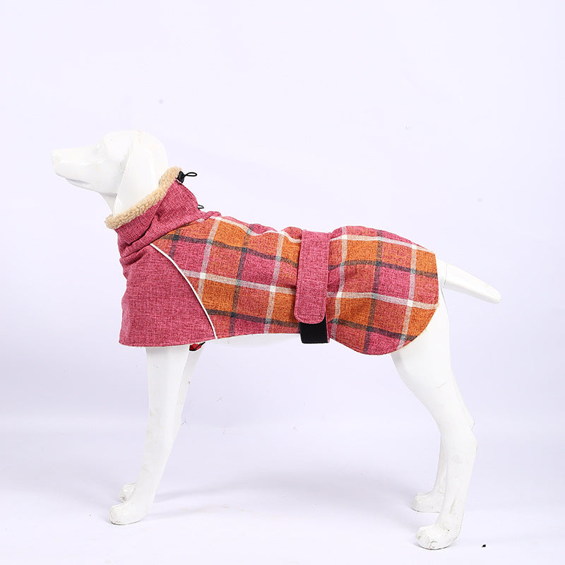 Dog Winter Jacket with Reflective Warmth & Coverage