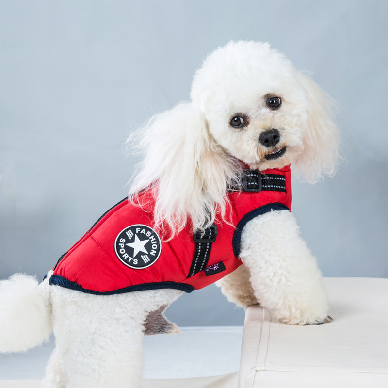 Waterproof Dog Coat With Warm Padded Winter Coverage