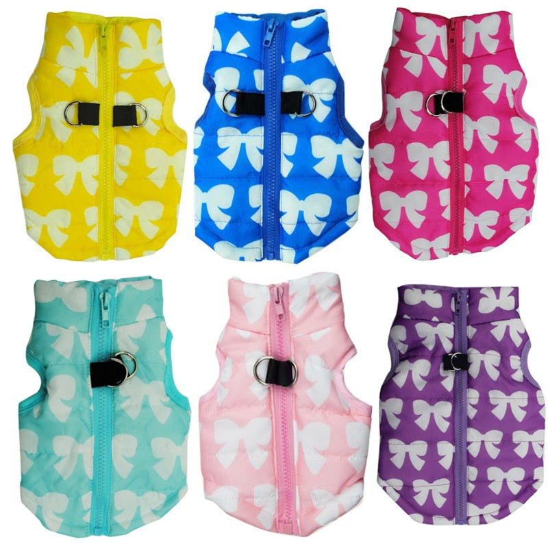 Small Dog Winter Vest | Warm Windproof Dog Jacket