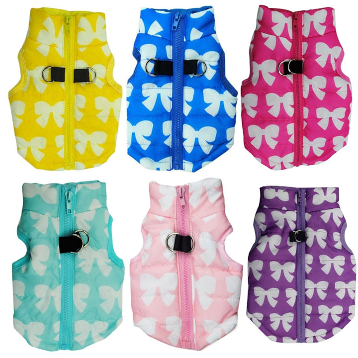 Small Dog Winter Vest | Warm Windproof Dog Jacket