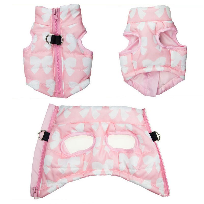 Small Dog Winter Vest | Warm Windproof Dog Jacket