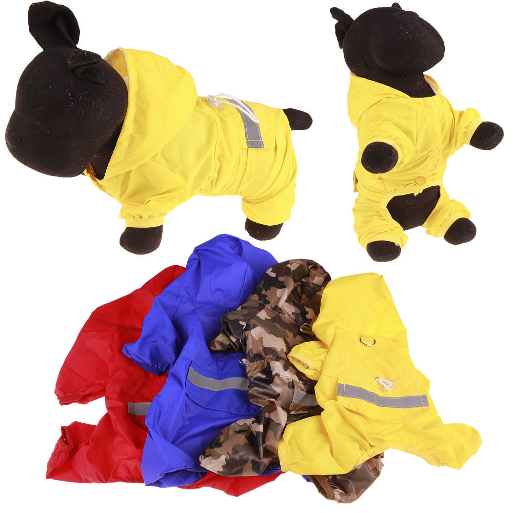 Dog Raincoat Full-Coverage Protection for Wet Walks