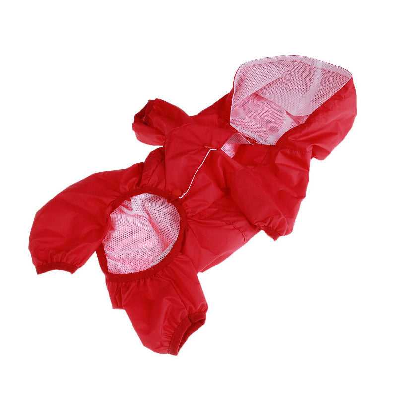 Dog Raincoat Full-Coverage Protection for Wet Walks