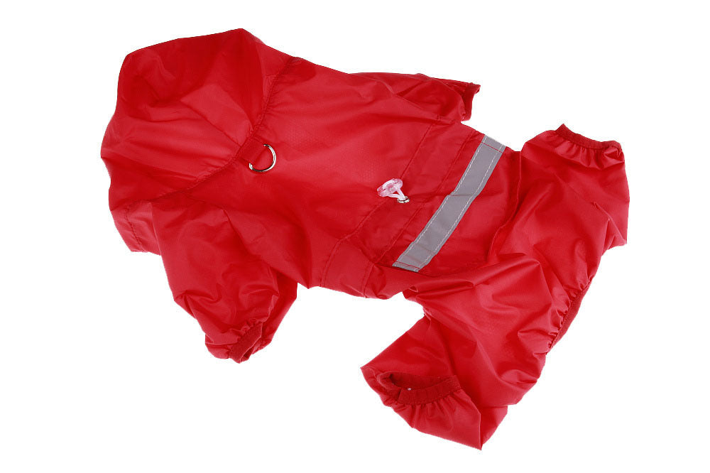 Dog Raincoat Full-Coverage Protection for Wet Walks