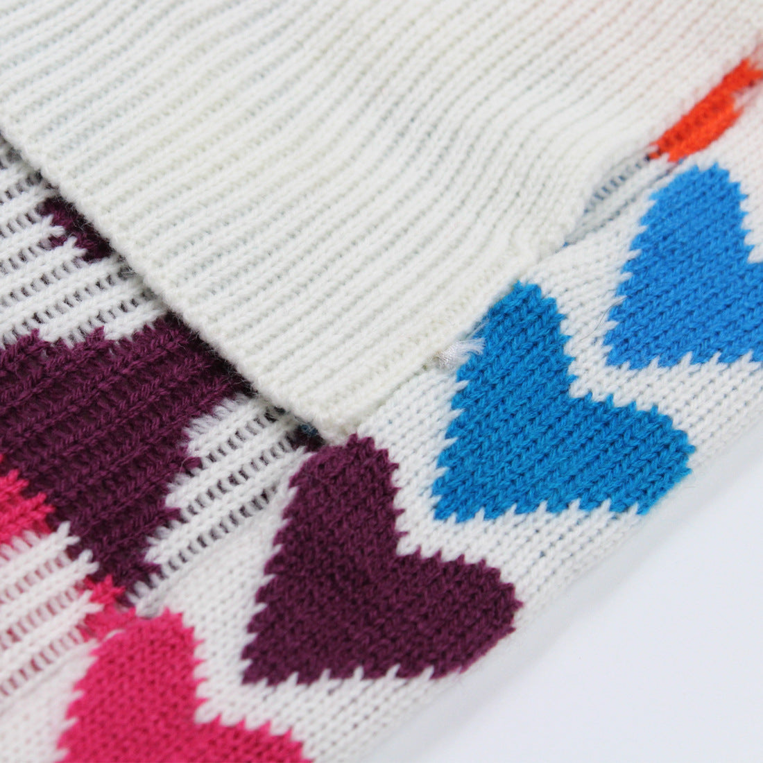 Pet Knit Sweater for Small Dogs and Cats | Heart Print