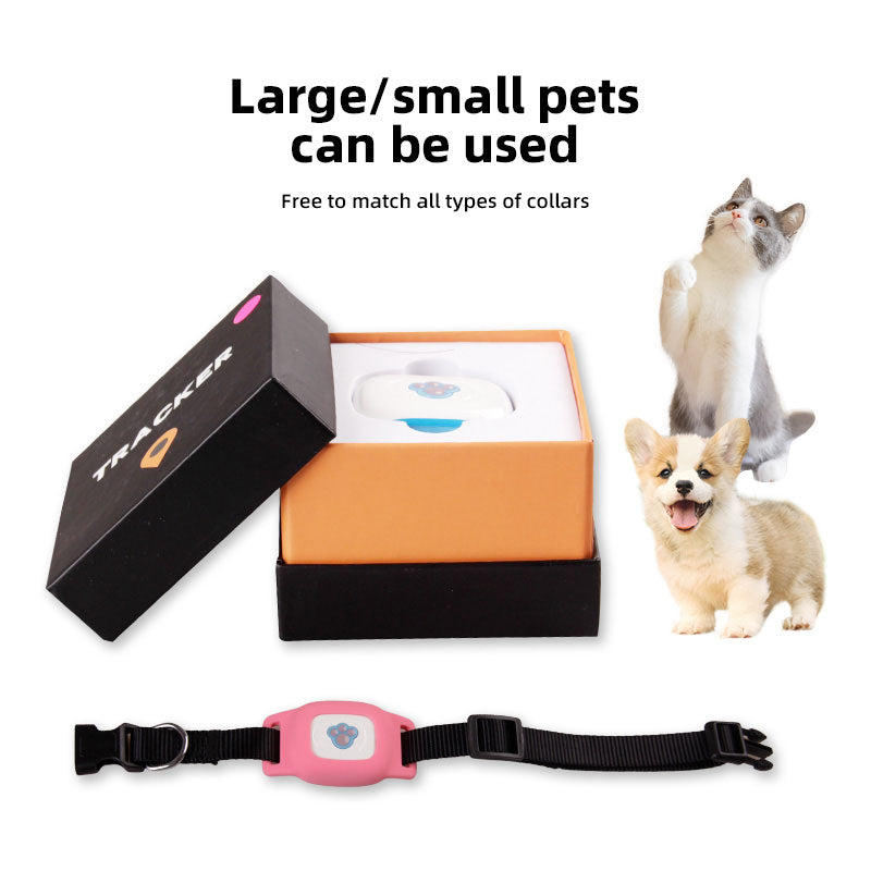 GPS Pet Tracking Collar for Real-Time Positioning