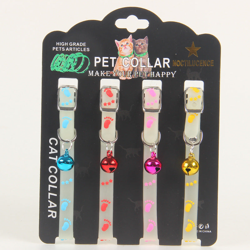 Luminous Pet Collar for Better Nighttime Walk Visibility