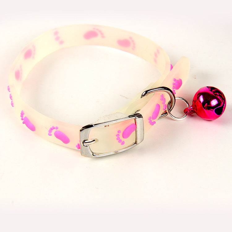 Luminous Pet Collar for Better Nighttime Walk Visibility