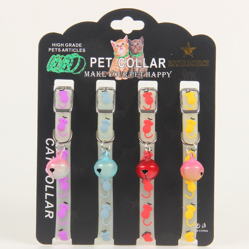 Luminous Pet Collar for Better Nighttime Walk Visibility