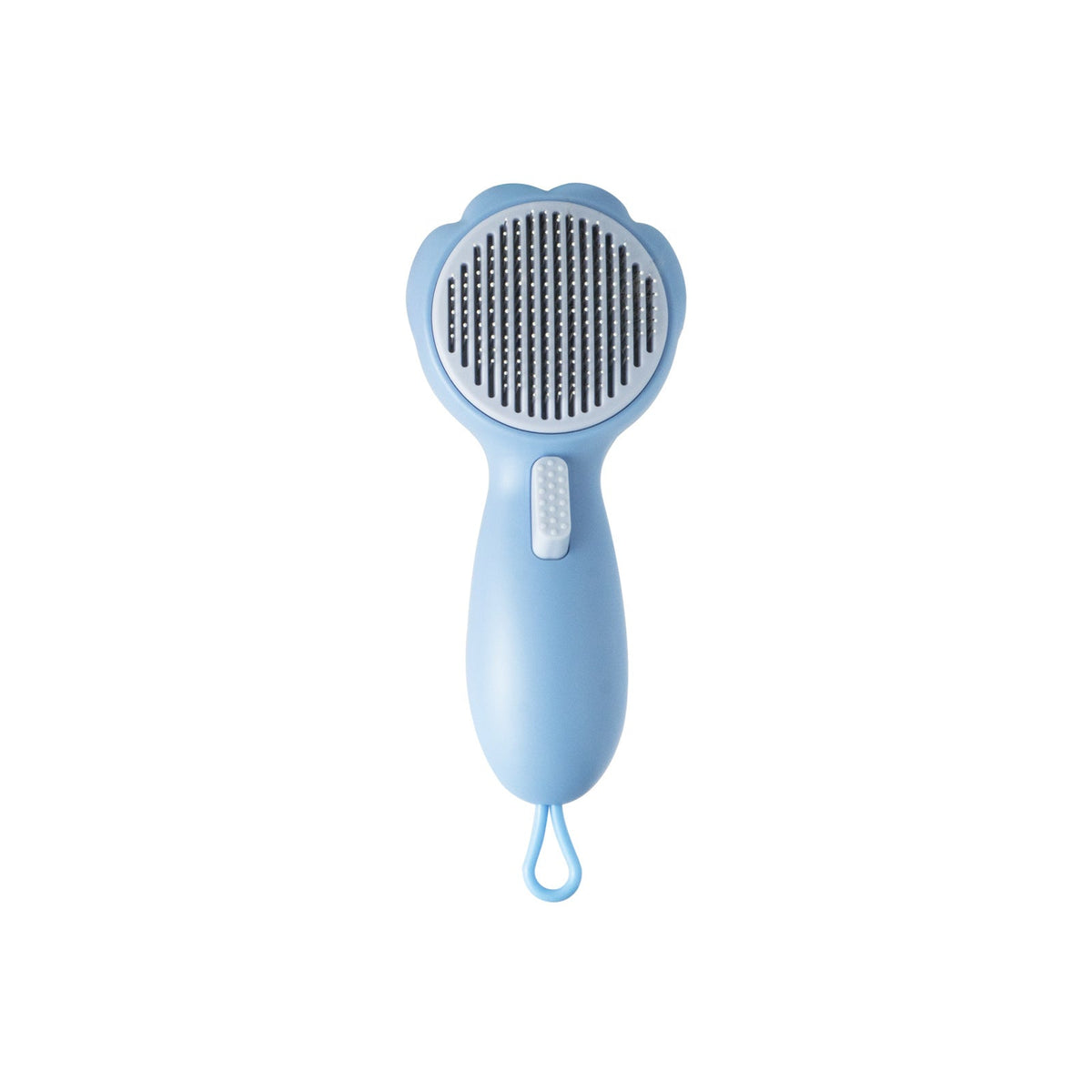 Self-Cleaning Pet Grooming Brush for Loose Fur Removal