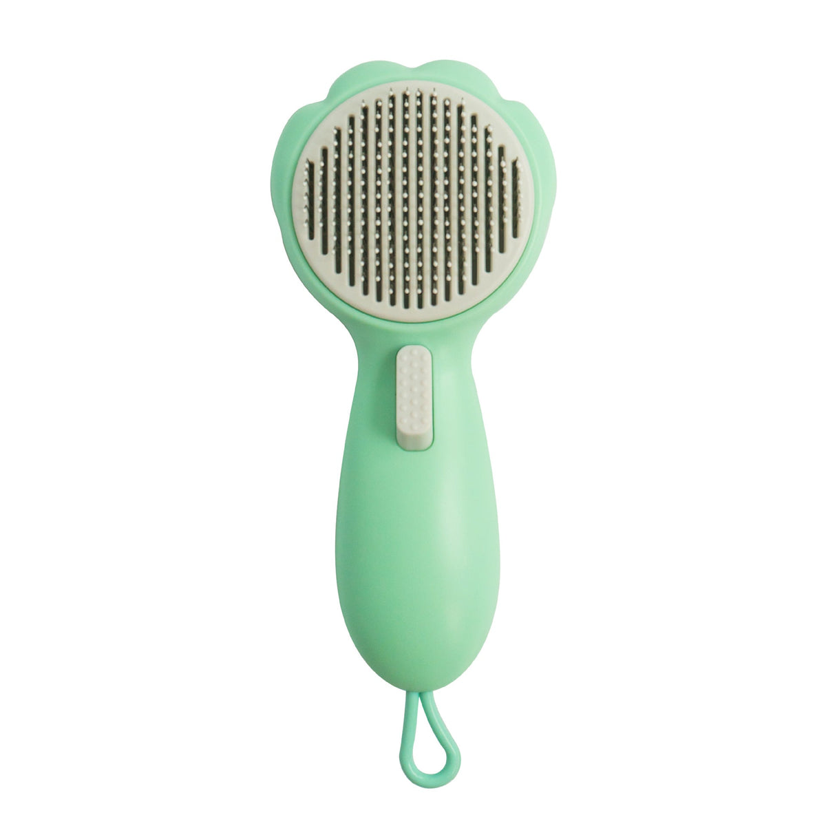 Self-Cleaning Pet Grooming Brush for Loose Fur Removal