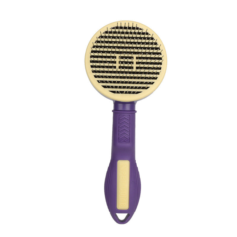 Self-Cleaning Pet Comb for Easier Shedding & Detangling