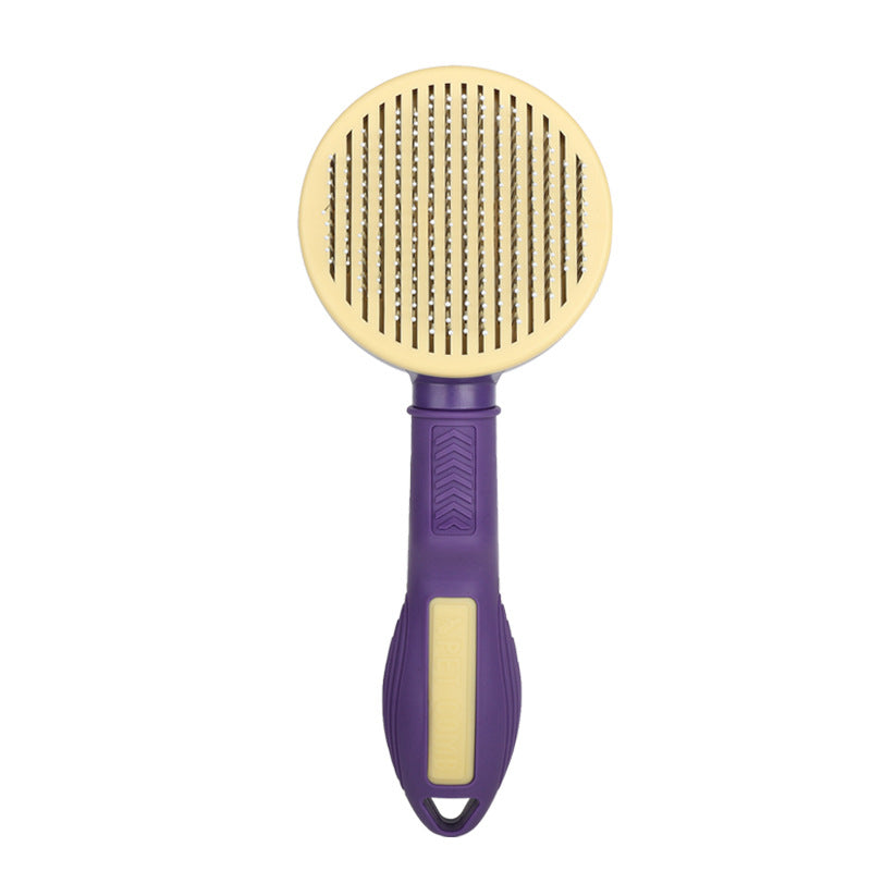 Self-Cleaning Pet Comb for Easier Shedding & Detangling