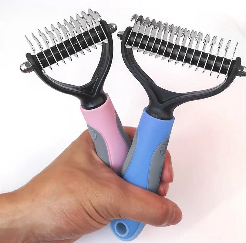 Pet Detangling Comb for Cats & Dogs | Stainless Steel