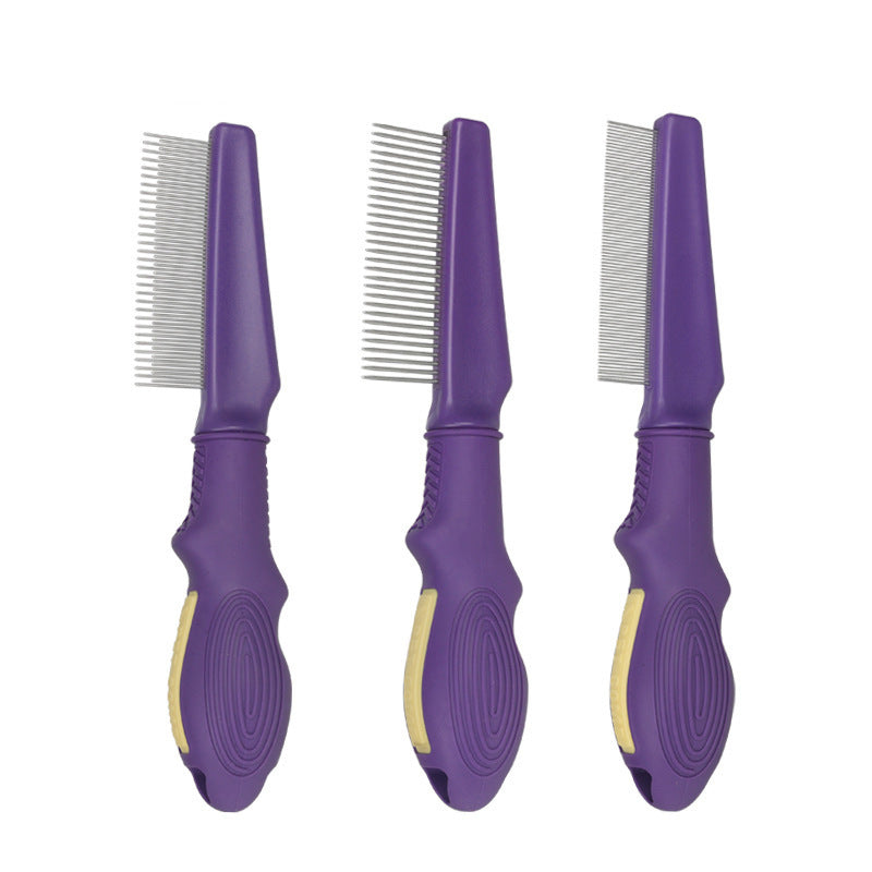 Pet Grooming Comb for Deep Tangles and Loose Fur Care