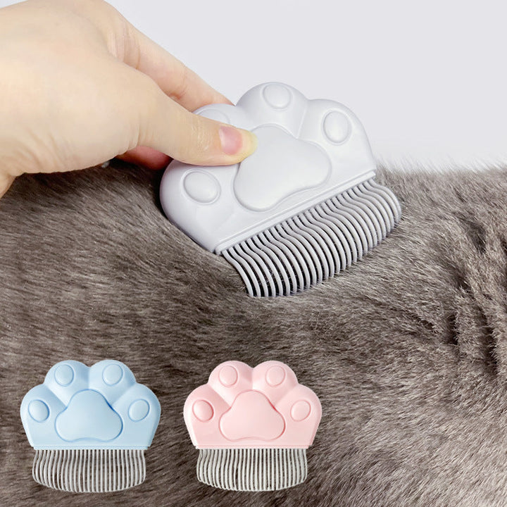 Pet Deshedding Comb for Cats & Dogs | Less Loose Fur