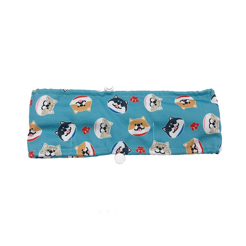 Adjustable Dog Cooling Scarf for Comfortable Summer Walks