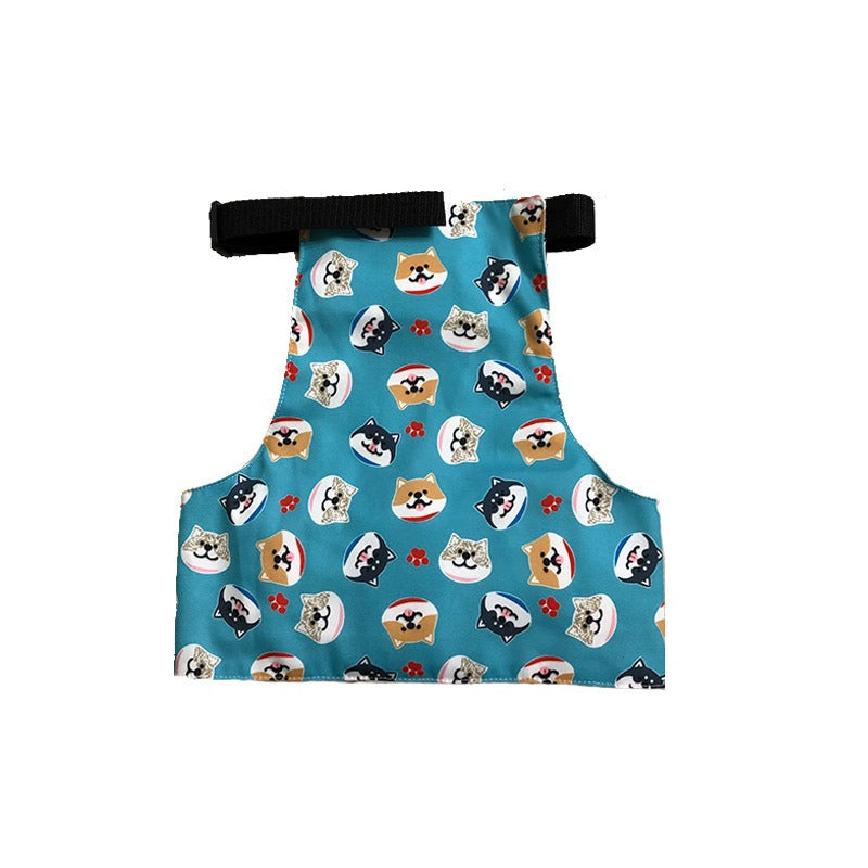 Adjustable Dog Cooling Scarf for Comfortable Summer Walks
