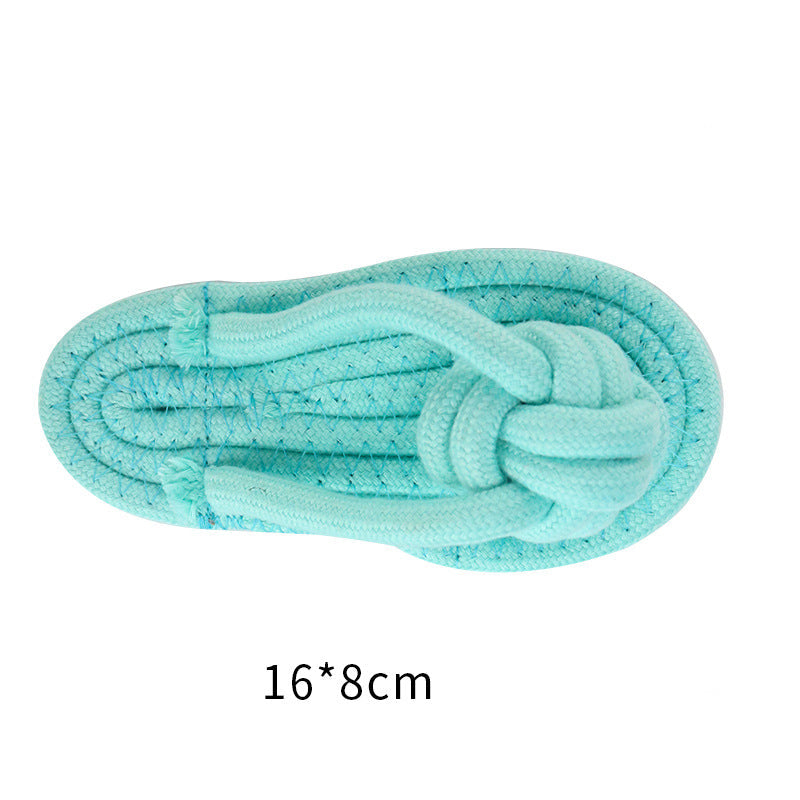 Cotton Knot Dog Toys for Interactive Tug & Chew Play
