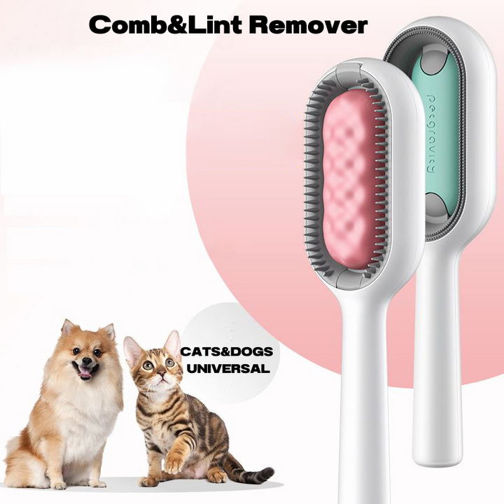 Pet Grooming Comb for Easy Daily Hair Removal & Cleaning