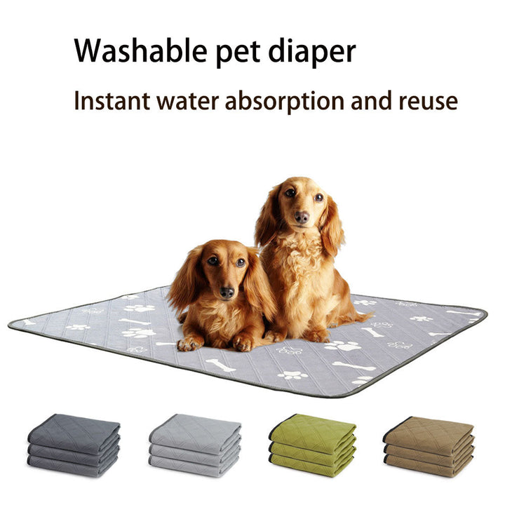 Reusable Dog Diaper Pads for Dry, Slip-Free Indoor Floors