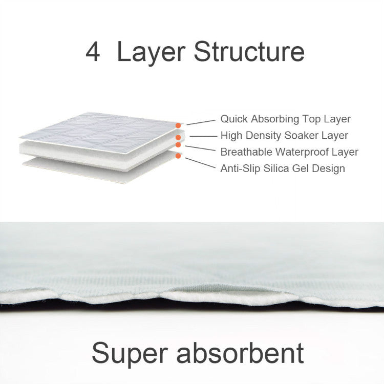 Reusable Dog Diaper Pad for Absorbent Floor Protection