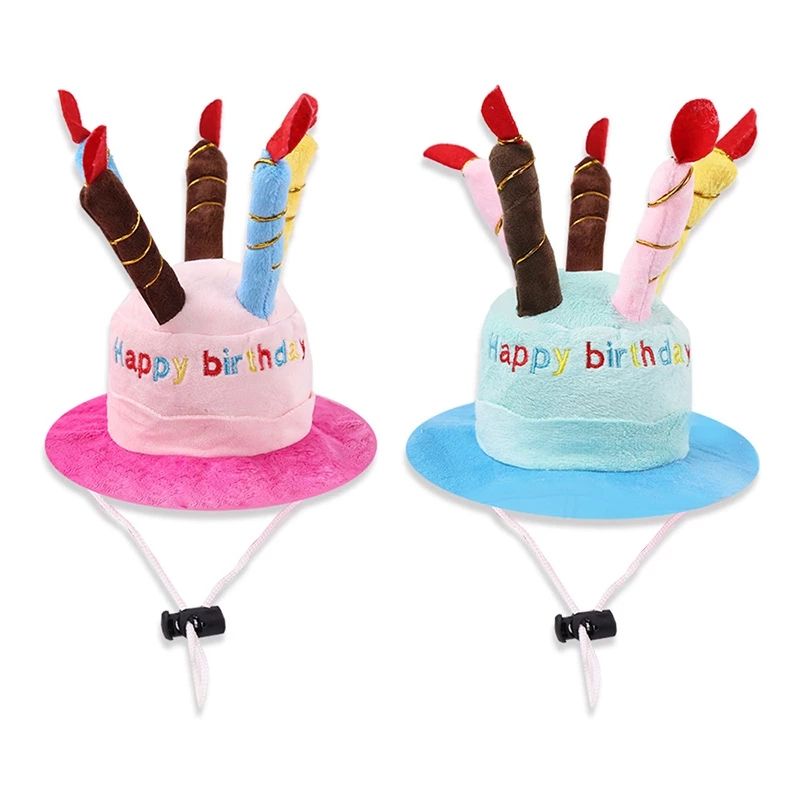 Pet Birthday Hat for Dogs & Cats, Photo-Ready Fun