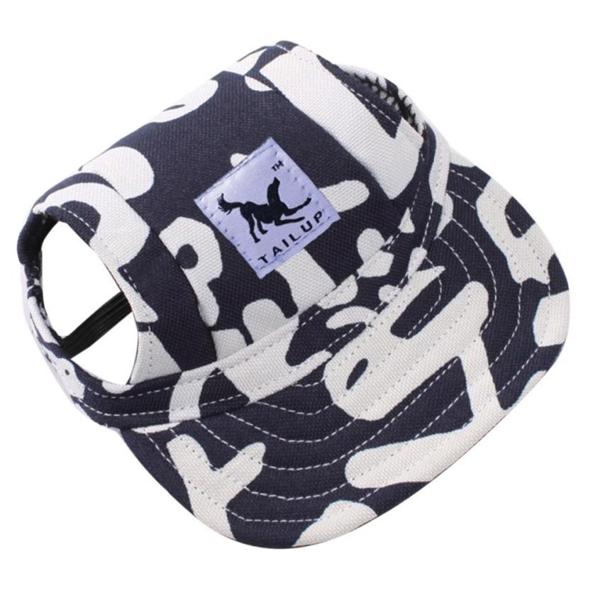 Small Dog Sun Hat: Breathable Canvas Visor Cap for Walks